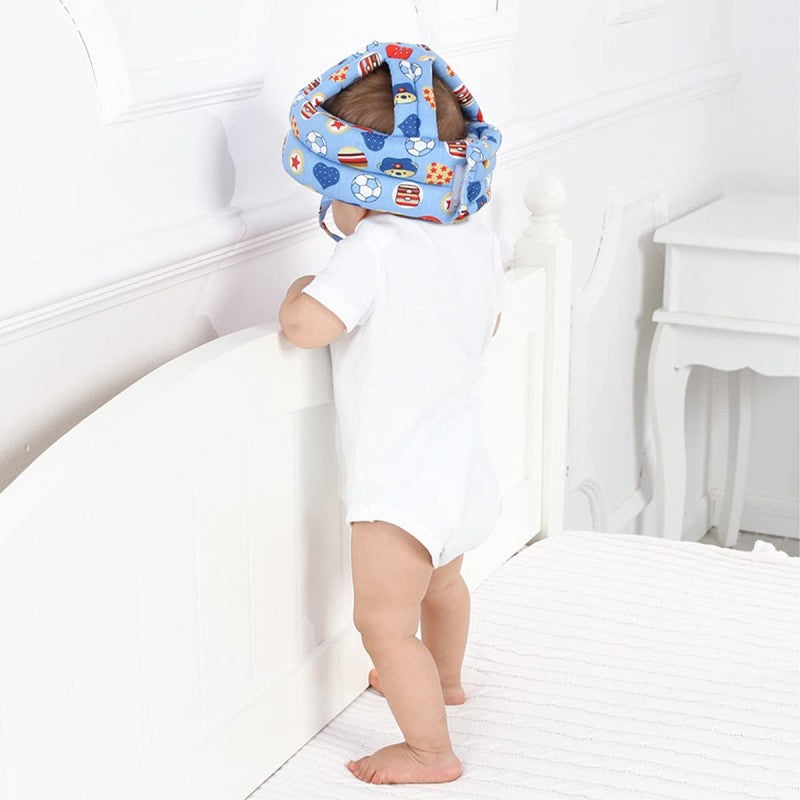 Baby Head Protector Infant Protective Harnesses Cap Adjustable Baby Helmet for Crawling Walking