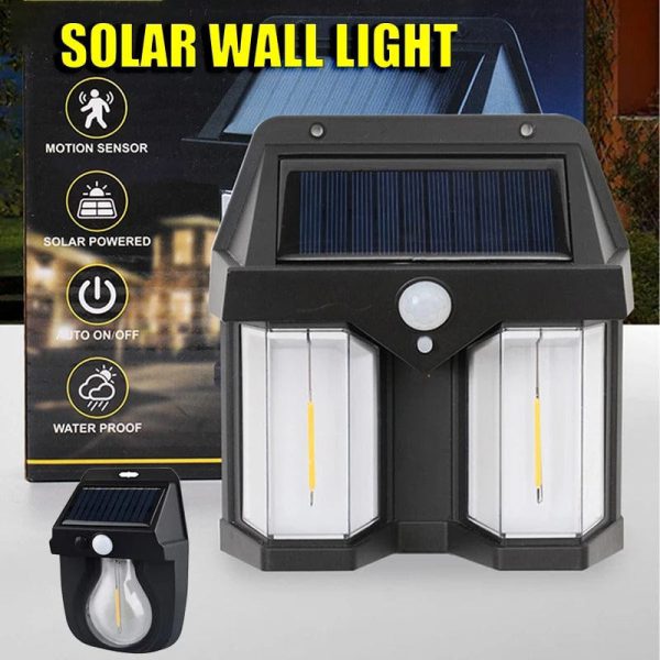 Outdoor Solar Wall Light – Garden & Villa Decorative Night Lamp