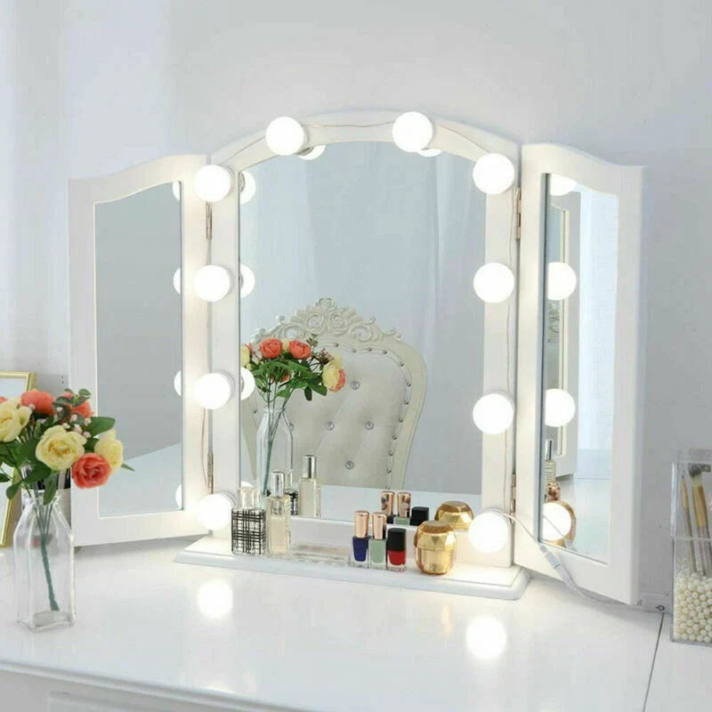 Led Bulb Mirror Lights Vanity Makeup Bathroom Dressing Table