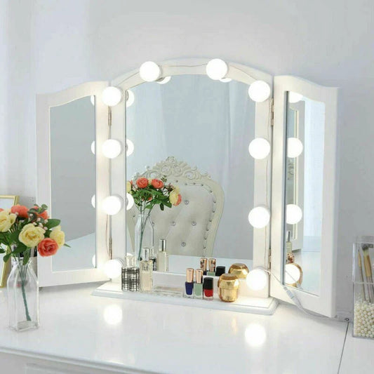 Led Bulb Mirror Lights Vanity Makeup Bathroom Dressing Table