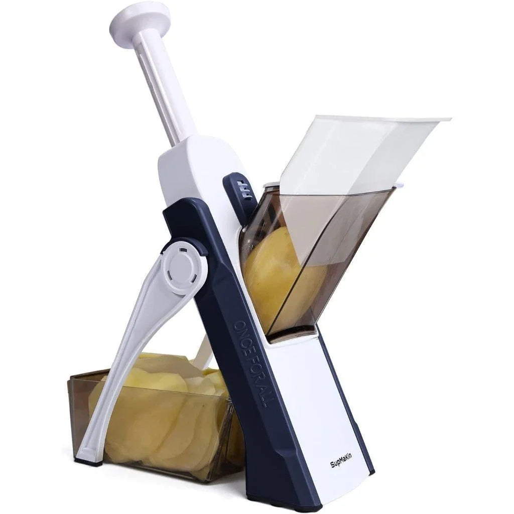 4-in-1 Multi-function Vegetable Slicer, Adjustable Drum Cutter, Vertical Grater, Kitchen Shredder Tool