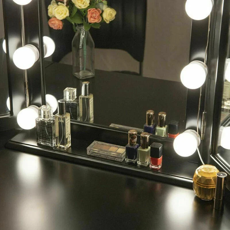 Led Bulb Mirror Lights Vanity Makeup Bathroom Dressing Table