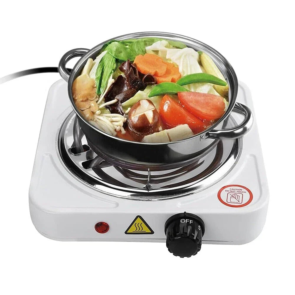 Electric Hot Plate Stove – Portable Coil Heating Cooker | Compact Electric Cooktop for Home & Kitchen Use